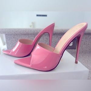 Femme Los Angeles stiletto patent heel